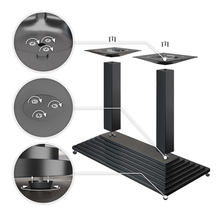 PPY | Bistro Tree Edge Table | Rektangulært | 120 x 70 x 81 cm | Valnød / Sort PPY | Bistro Tree Edge Table | Rektangulært | 120 x 70 x 81 cm | Valnød / Sort