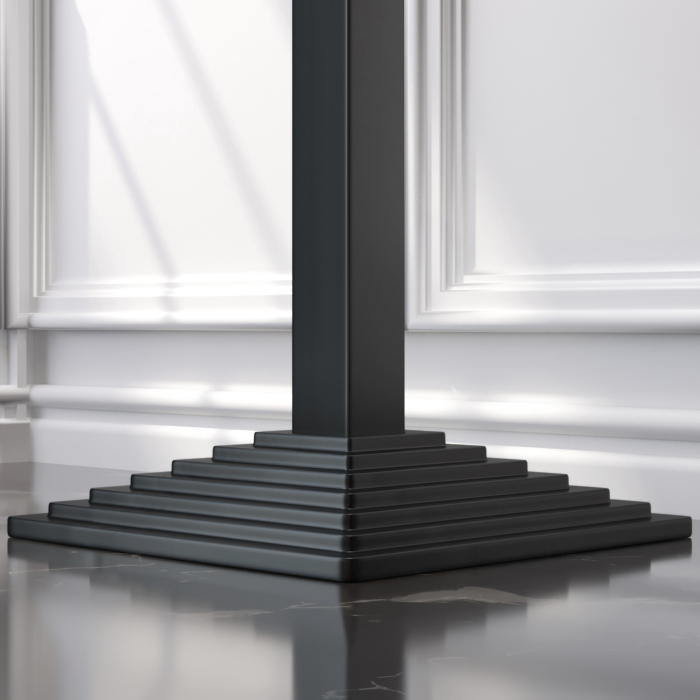 PPY | Bistro Tree Edge Table | Square | 70 x 70 x 81 cm | Wenge Black / Black PPY | Bistro Tree Edge Table | Square | 70 x 70 x 81 cm | Wenge Black / Black