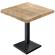 PPA | Bistro bord trekant | B:D:H 70 x 70 x 81 cm | Eik / Sort | Torget