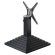 PYRAMIDE | Loungebord understell | Svart | Fot: 45 x 45 cm | Søyle: 8 x 40 cm | Sammenleggbar