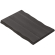 RIO | Gastro Tischplatte Baumkante | B:T 120 x 70 cm | 3,5 cm | Schwarz | Rechteckig