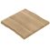 RIO | Gastro tabletop with live edge | W:D 70 x 70 cm | 3.5 cm thick | Oak | Square