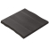 RIO | Gastro Tischplatte Baumkante | B:T 70 x 70 cm | 3,5 cm | Schwarz | Quadratisch