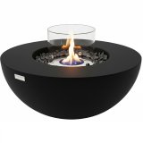 ROCA | Ethanol Haardtafel | Ø:H 87 x 37 cm | Beton | Zwart