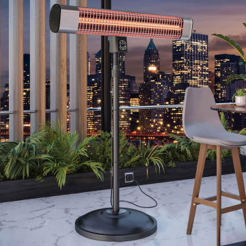 ROBERTO | Ogrzewacz stojaka | Stal nierdzewna | 2400W | 3 ustawienia ciepła