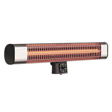 ROBERTO | Seinälle Asennettava Terassilämmitin | Ruostumaton teräs | 2400W | 3 lämpöasetusta