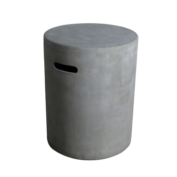 ROCA | Copribombola gas | Ø:H 40 x 50 cm | Cemento | Grigio