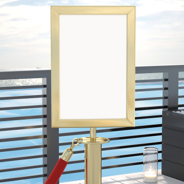 ROYAL | Mededelingenbord | Goud | A4 | voor dauwposten