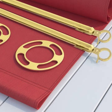 ROYAL | Cafe Tuch Barrier | 150x70 | Red / Gold | Barrier