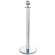 ROYAL | Avsperringsstolpe | ledning | krom