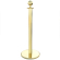 ROYAL | Avsperringsstolpe | ledning | gull