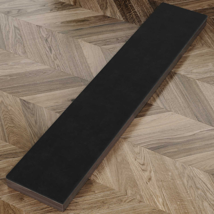 SAM | Intarsio in velluto | Armadio portaposate LEA | 21x102,5 cm | Nero SAM | Intarsio in velluto | Armadio portaposate LEA | 21x102,5 cm | Nero