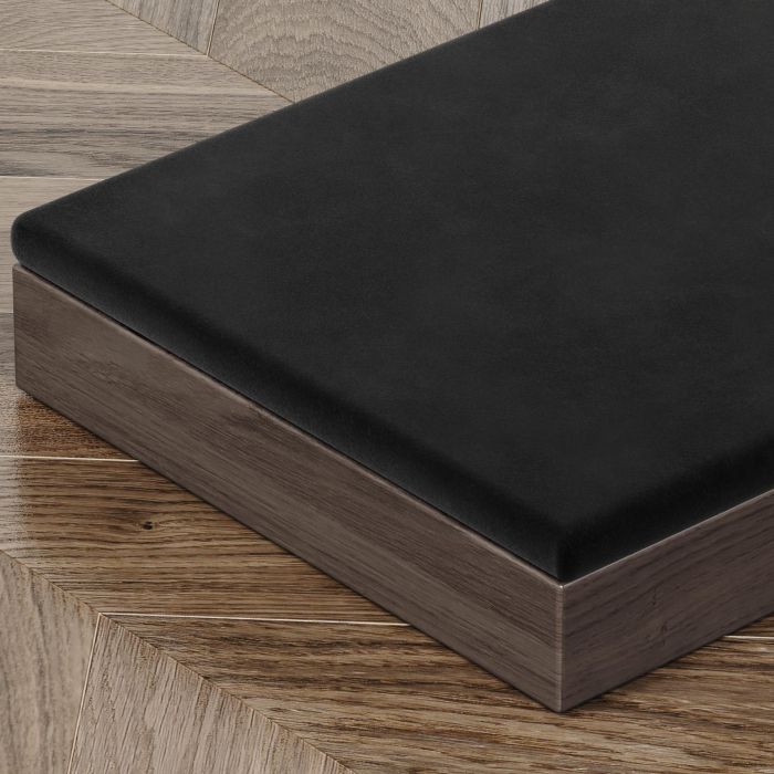 SAM | Intarsio in velluto | Armadio portaposate LEA | 21x102,5 cm | Nero SAM | Intarsio in velluto | Armadio portaposate LEA | 21x102,5 cm | Nero