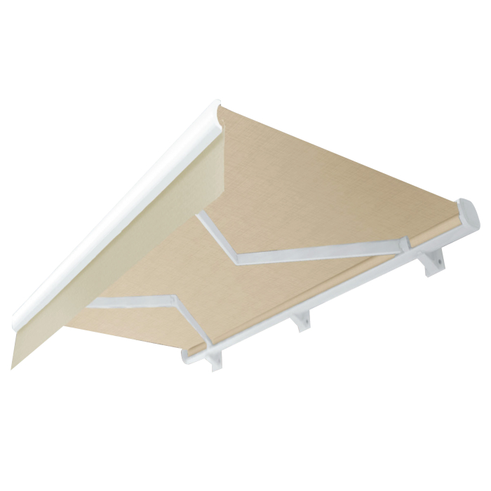 SANTA.FE | Toldo cofre completo | Eléctrico | Ancho:Fondo 7,0 x 3,0 m | Taupe | Ángulo de inclinación de 5° a 90