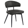 Sara | Fauteuil Hôtel | Noir | Cuir