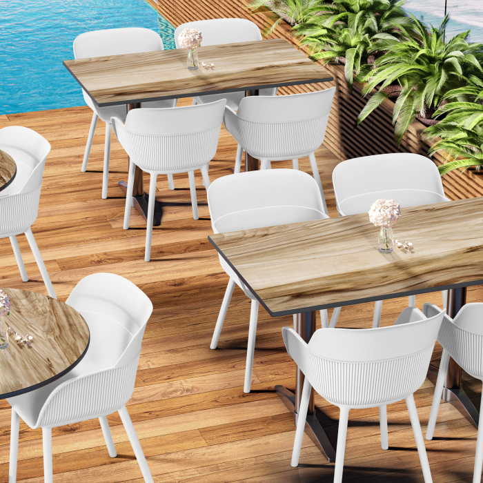 LAGOMERA | Utestoler i plast | Hvit | plast LAGOMERA | Utestoler i plast | Hvit | plast