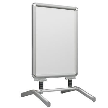 SEATTLE | Advertising Stand | A1 | Grey | Premium | Double-sided