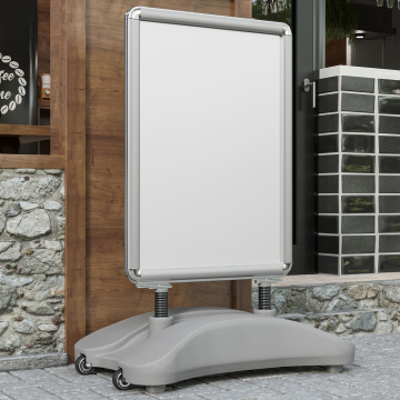 SEATTLE | Supporto per poster | A1 | Grigio | Classico | Doppio lato