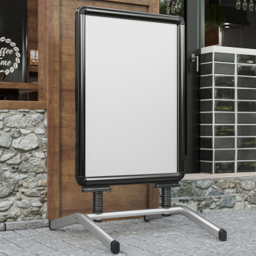 SEATTLE | Supporto per poster | A1 | Nero&Grigio | Premio | Doppio lato