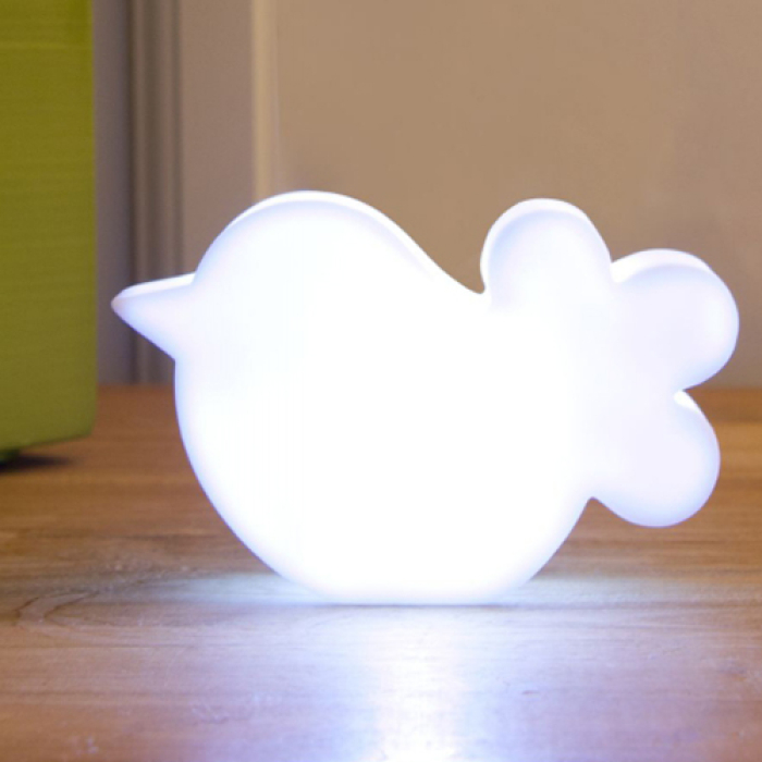 Vogel Tafel ↥70mm | LED | Wit | Lamp Tafellampje