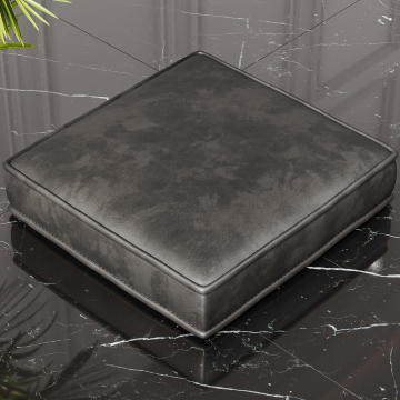 BRASIL | Coussin d'assise | Gris | L:P 39x39cm