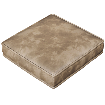 BRASIL | Coussin d'assise | Taupe | L:P 39x39cm