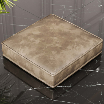 BRASIL | Coussin d'assise | Taupe | L:P 39x39cm