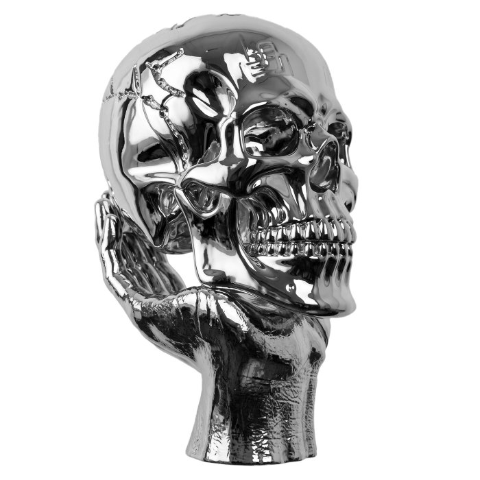 SKELETON | Deco | 18 x 24 x 34 cm | Chrom