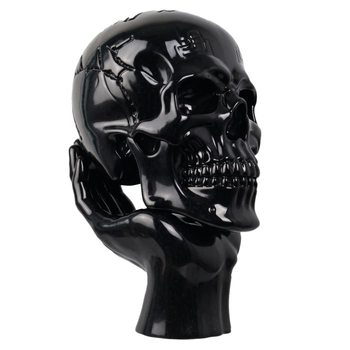 SKELETON | Deko | H 34 cm | Schwarz
