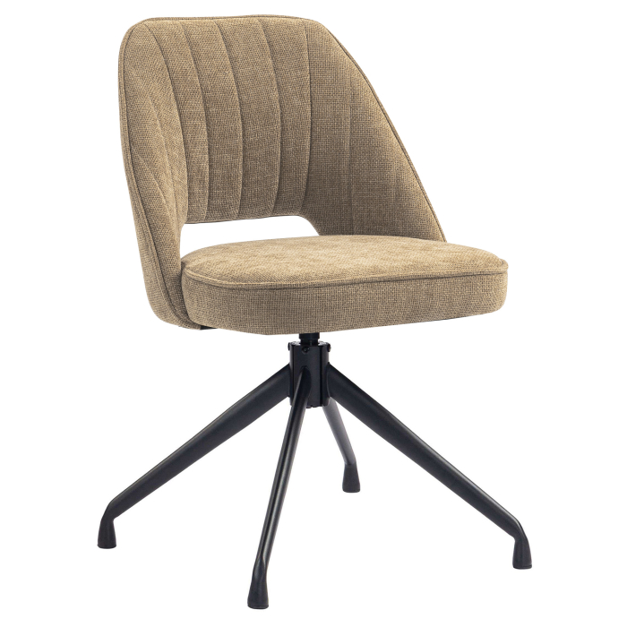 Sophie | Hotellituoli | Taupe | Kangas/Tekstiili | Pyörivä jalusta