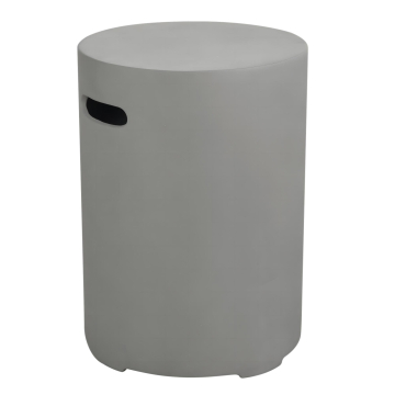 SONOMA | Gasflaschen Abdeckung | Ø:H 45 x 62 cm | Beton | Grau