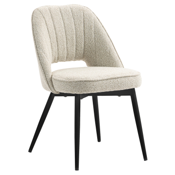 Sophie | Hotellstol | Beige | Teddytyg