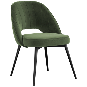 Sophie | Hôtel Chaise | Vert | Velours