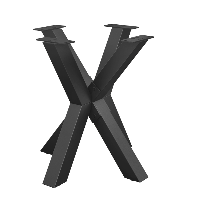 SPIDER | Bistro table base | 68 x 68 cm | Height: 72 cm | Black