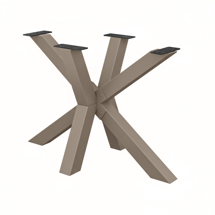 SPIDER | Bistro Table Frame | 108 x 58 cm | Height: 72 cm | Taupe