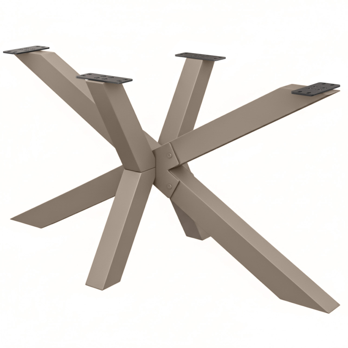 SPIDER | Bistro bordstativ | 148 x 78 cm | Höjd: 72 cm | Taupe