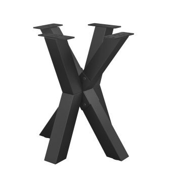 SPIDER | Bistro table base | 58 x 58 cm | Height: 72 cm | Black