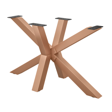 SPIDER | Structure de table bistro | 128 x 58 cm | Hauteur : 72 cm | Cuivre