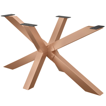 SPIDER | Bistro Tischgestell | 148 x 68 cm | Höhe: 72 cm | Kupfer