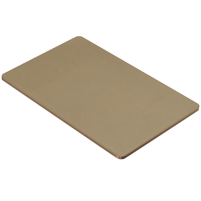 STONE | Gastro Sinterstein Tischplatten | 130 x 80 x 1,5 cm | Cappuccino | Rechteckig