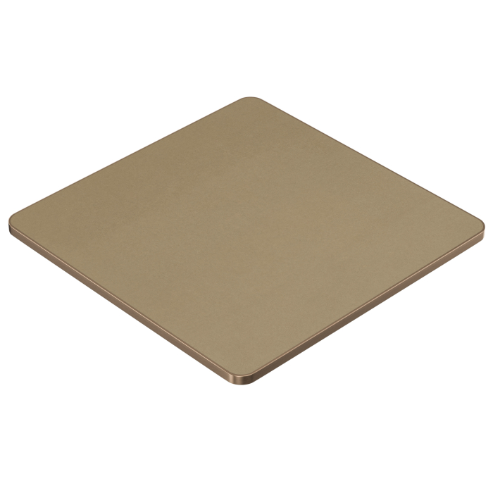 STONE | Gastro Sinterstein Tischplatten | 60 x 60 x 1,5 cm | Cappuccino | Quadratisch