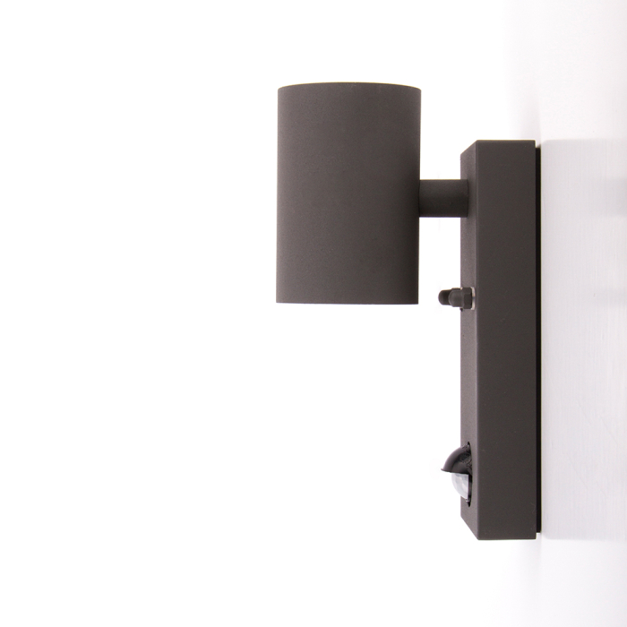 FRANS LED utendørs sensor vegglys bevegelsesdetektor antrasitt 2x7W 11x18cm IP44 1400lm 5000h FRANS LED utendørs sensor vegglys bevegelsesdetektor antrasitt 2x7W 11x18cm IP44 1400lm 5000h