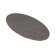 STONE | Gastro Sinterstein Tischplatten | 130 x 80 x 1,5 cm | Grau Marmor | Oval