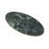 STONE | Gastro Sinterstein Tischplatten | 230 x 110 x 1,5 cm | Grün Marmor | Oval Rund