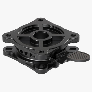 SUN360 | Base pivotante de sombrilla | Acero | 360 grados | Antracita