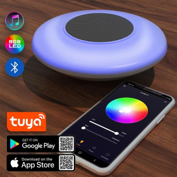 SOLMUSIKK | Parasoll RGB musikkboks | Ø15 cm
