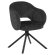 Svetlana | Hotellstol | Svart | Tyg/Textil | Vridbar bas