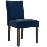 TAYLOR | Sedia Bistro in velluto | Blu