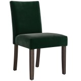 TAYLOR | Sedia Bistro in velluto | Verde