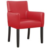 TAYLOR | Bistrostuhl | Rot | Leder